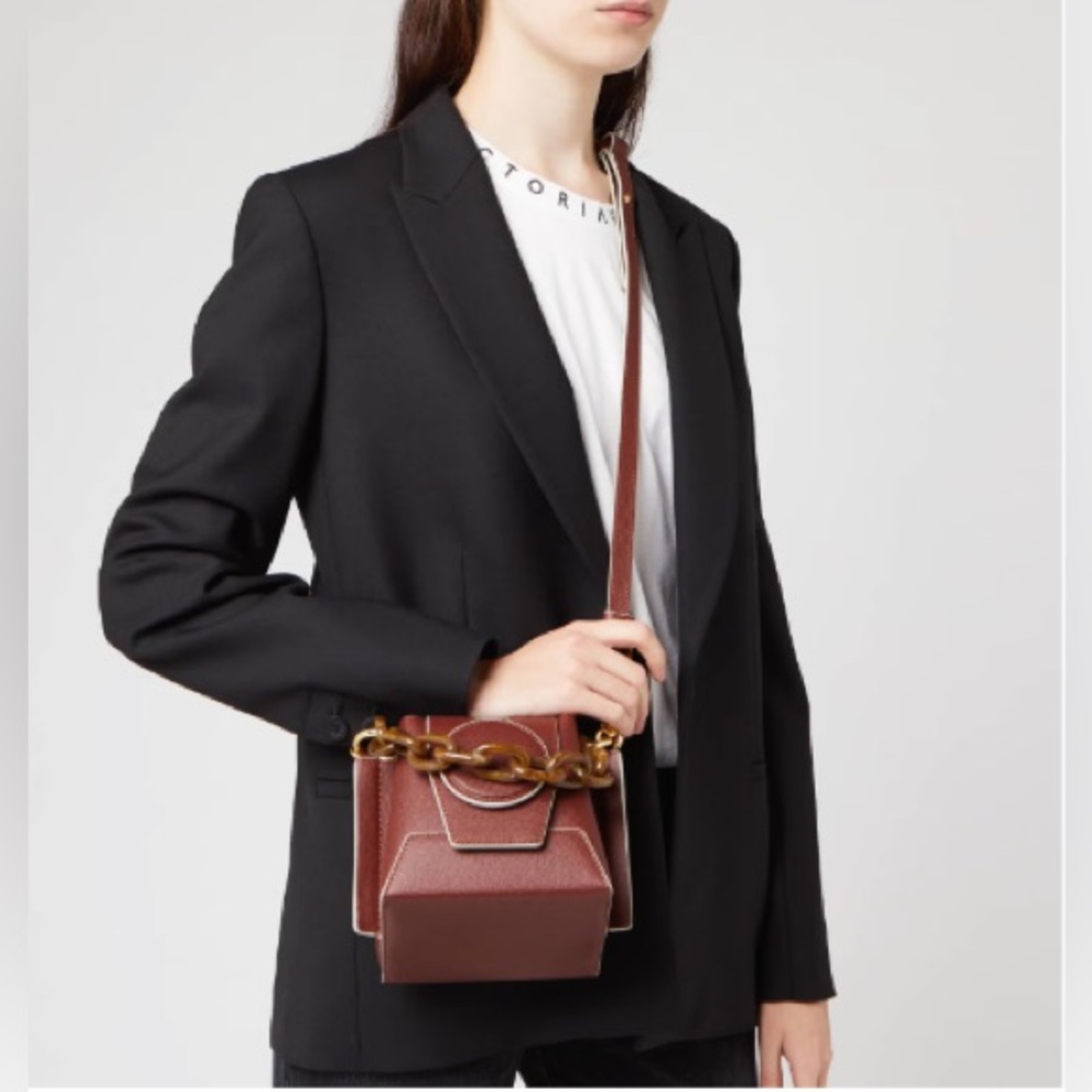 ▪️NWT Yuzefi Auburn Daria Mini Bag With Chain Link